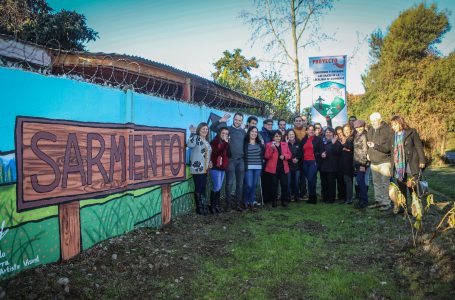Vecinos de Sarmiento inauguran histórico mural