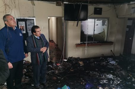 Intendente Milad anunció reconstrucción de la Municipalidad de Maule