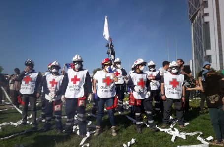 Cruz Roja chilena cifra en más de 2.500 los heridos en manifestaciones