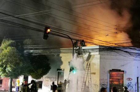 Incendio provoca graves daños en oficinas del Injuv en Talca