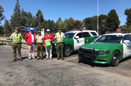 Campaña por un fin de año sin fallecidos en la región del Maule