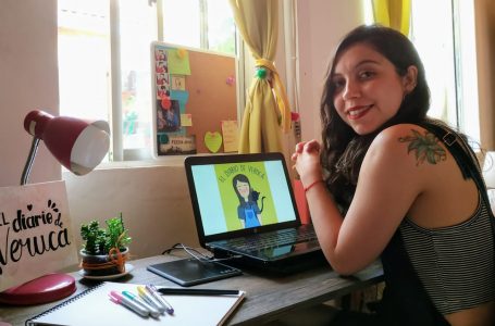 Joven ilustradora de San Javier triunfa en Instagram con “El Diario de Veruca”