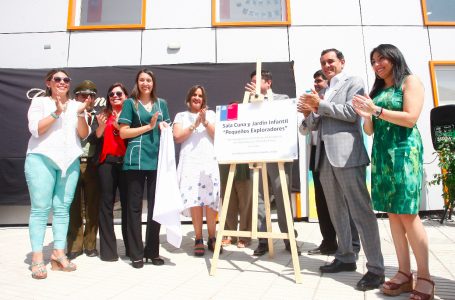 Inauguran moderno jardín infantil “Pequeños Exploradores” de población Manuel Rodríguez