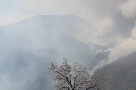 Incendio en Molina se podría extinguir cuando llueva, según Onemi Maule