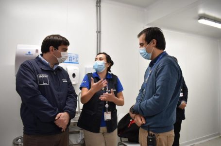 Intendente Prieto refuerza testeos de PCR en Curicó