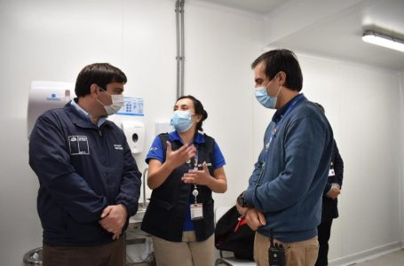 Intendente Prieto refuerza testeos de PCR en Curicó