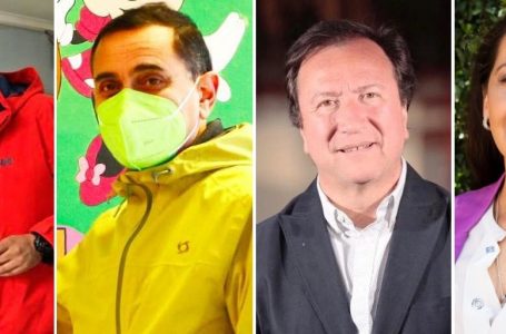 Mario Meza, Javier Muñoz y Juan Carlos Díaz son reelectos como alcaldes de Linares, Curicó y Talca