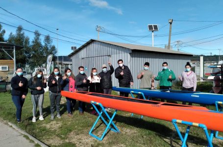 Modernas embarcaciones entregó IND a equipo juvenil de canotaje Constitución