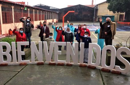 Aumenta número de establecimientos educacionales que reinician clases presenciales en el Maule