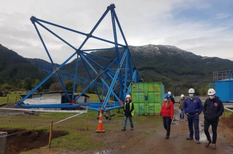 Seremi del MOP visita mejoramiento de sistema de agua potable rural del sector Las Lomas de San Clemente