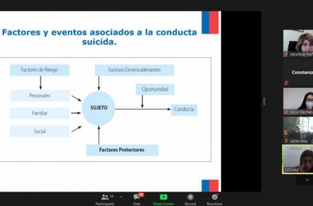 Servicio de Salud Maule llevó a cabo jornada de prevención del suicidio en jóvenes del CIP-CRC Sename