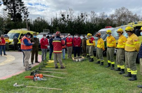 Delegado Prieto presenta plan de protección de incendios y adelanta operaciones por intensa sequía