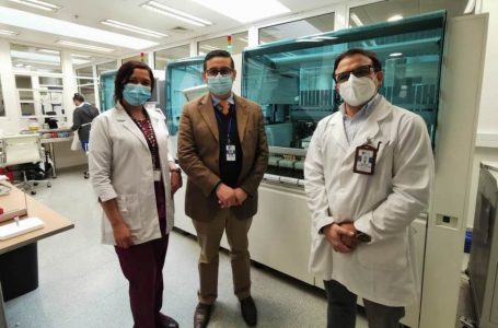 Laboratorio del Hospital Regional de Talca inicia procesamiento de muestras para variantes de SARS-CoV-2