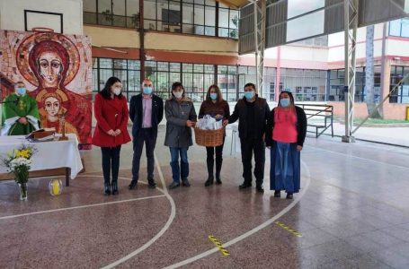 UCM donó 500 mascarillas sustentables a comunidad migrante de Curicó