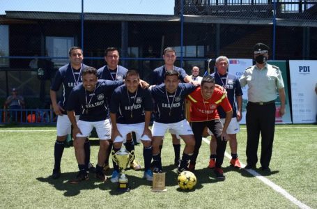 “Copa Genchi” fue un éxito de participación por parte del personal de Gendarmería