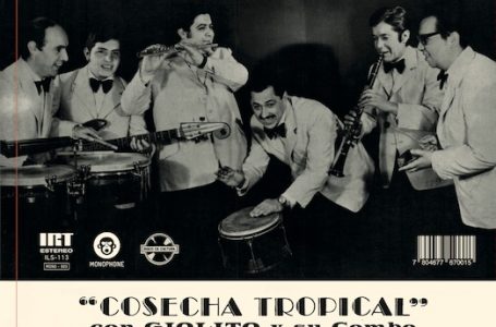 Reeditan “Cosecha Tropical” de Giolito y su Combo