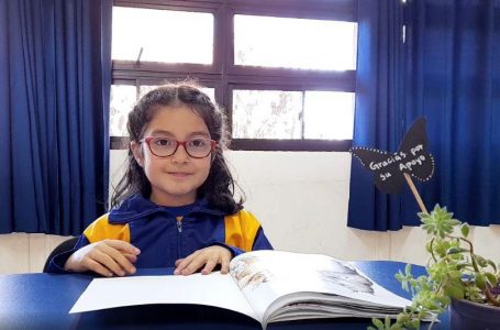 Joaquina Pérez, la alumna de San Rafael que irá a la final nacional del principal concurso de lectura en voz alta de Chile