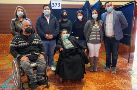 Autoridades regionales promueven Voto Asistido para personas con discapacidad ad portas del Plebiscito Constitucional