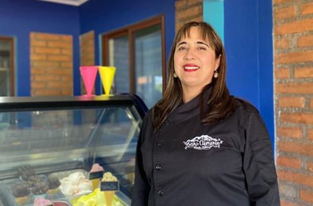 Giovanna Garrido: “el helado se prepara con mucho cariño y trabajo”